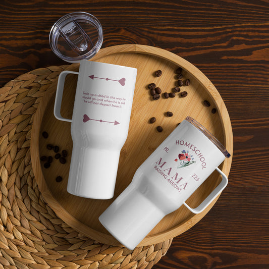 Homeschool Travel Mug with Handle