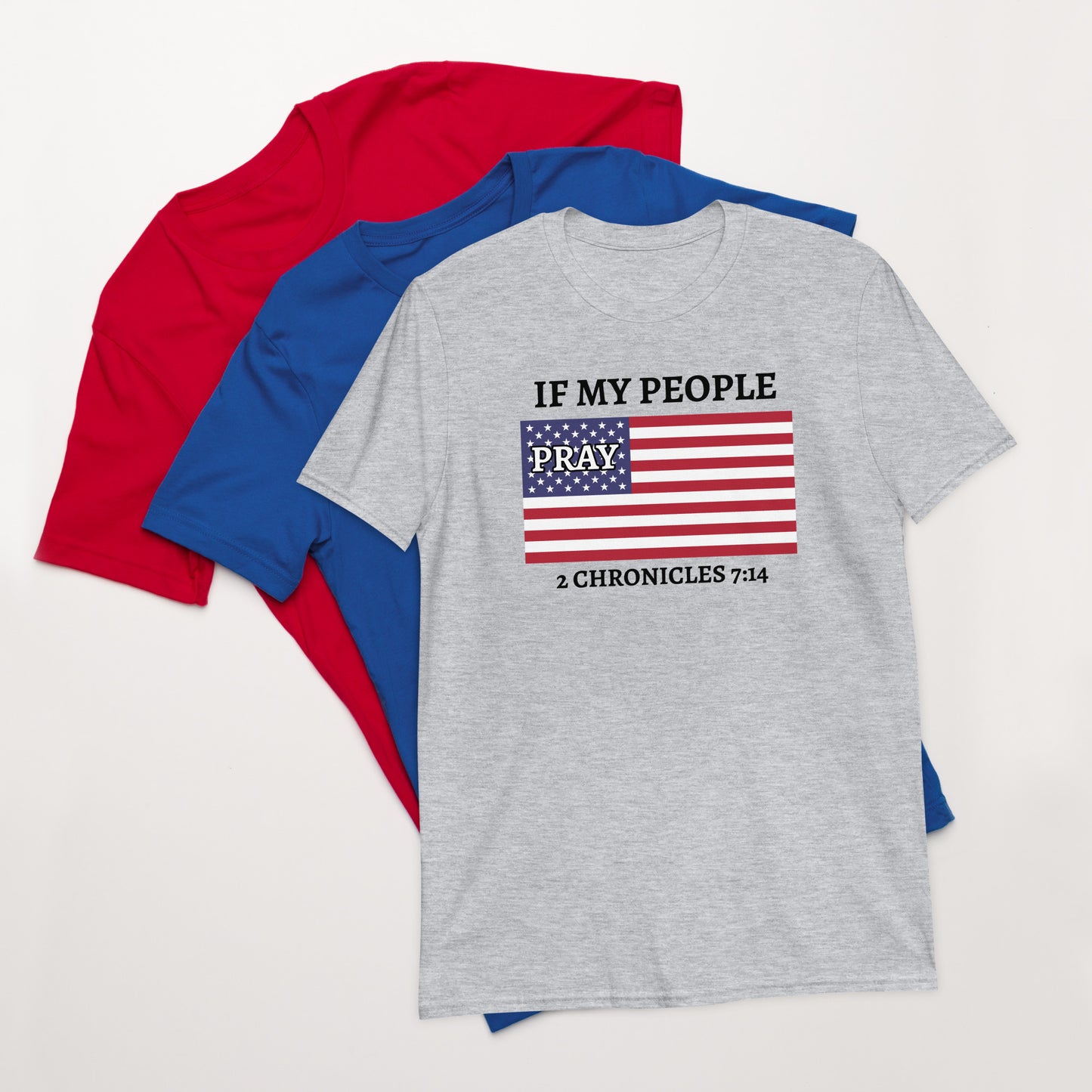 Pray Flag Short-Sleeve Unisex T-Shirt