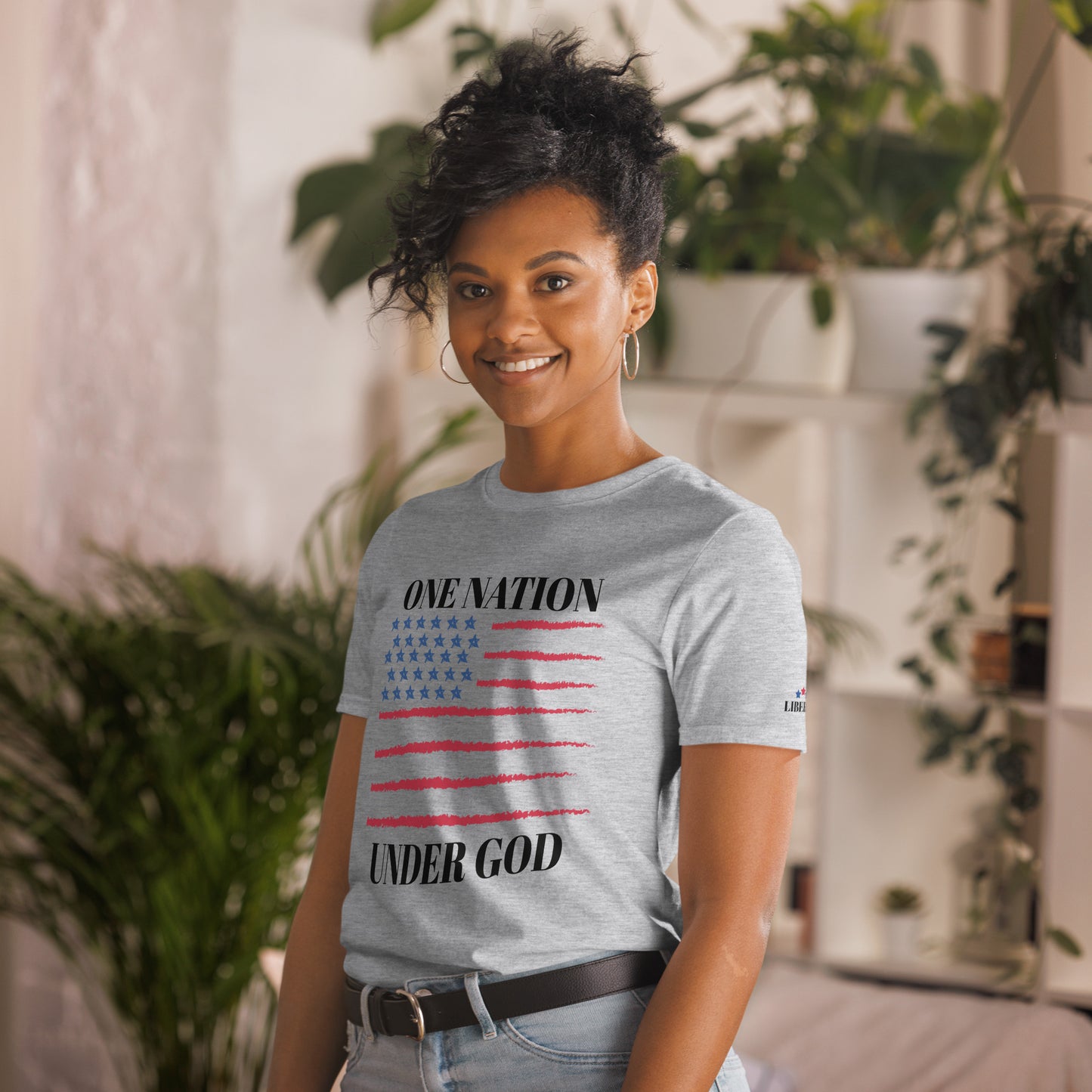 Flag One Nation Women's Short-Sleeve T-Shirt