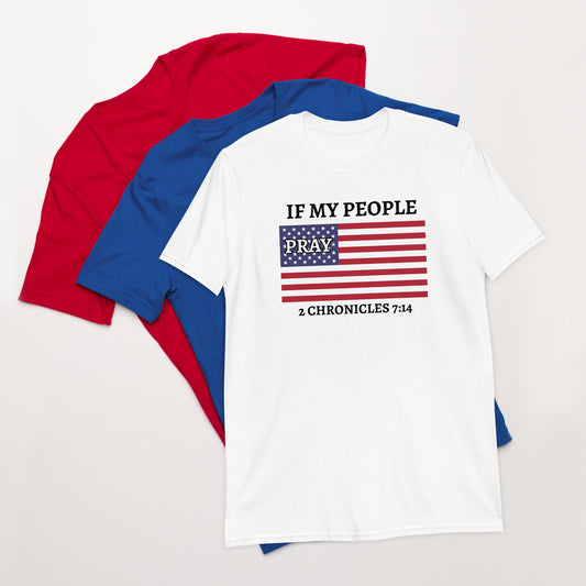 Pray Flag Short-Sleeve Unisex T-Shirt