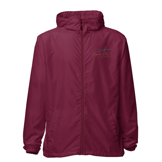 Psalm 95:1 Lightweight Windbreaker Jacket