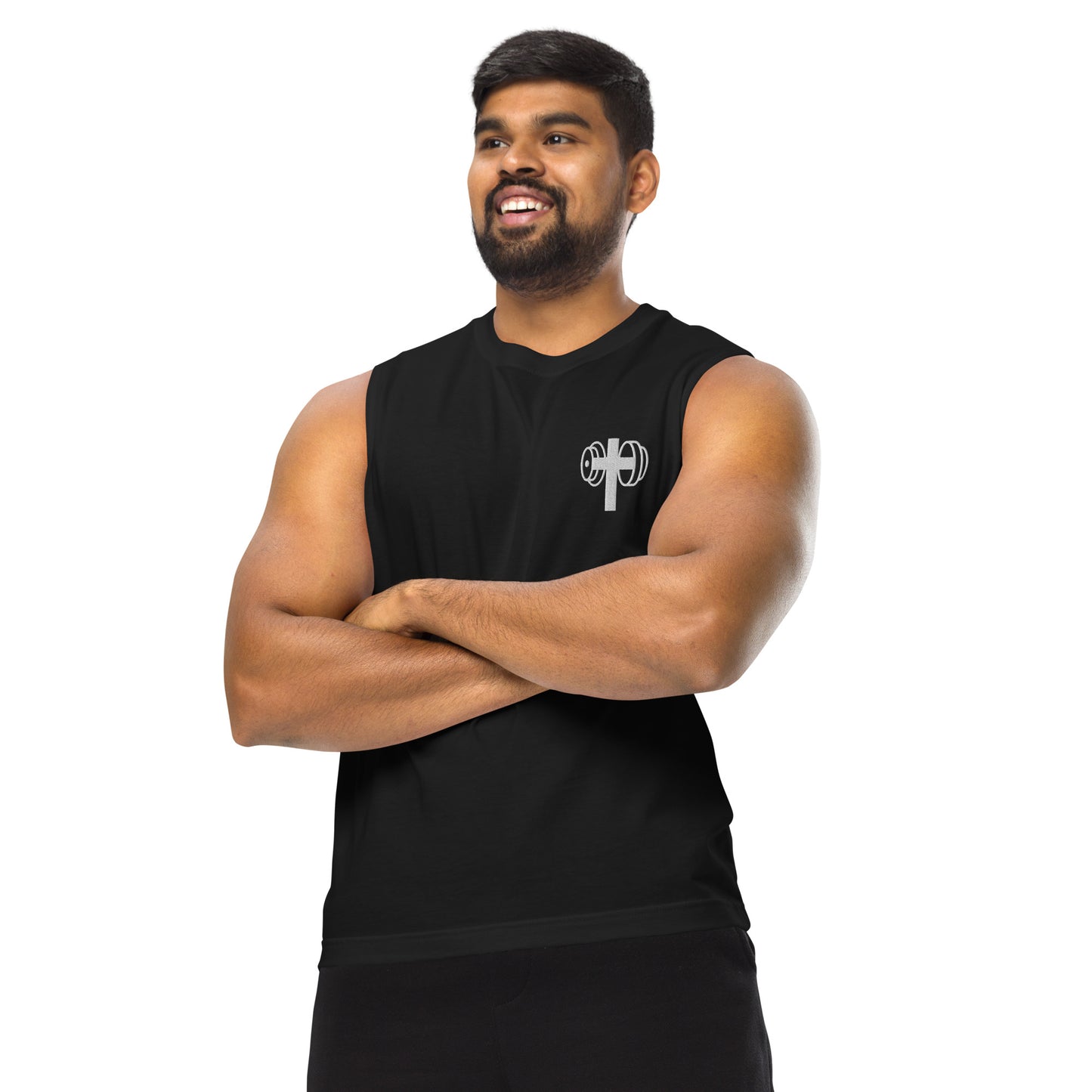 Phillipians 4:13 Men's Muscle Shirt