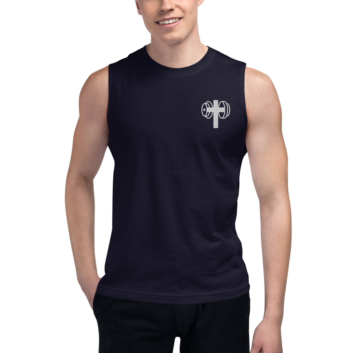 Phillipians 4:13 Men's Muscle Shirt