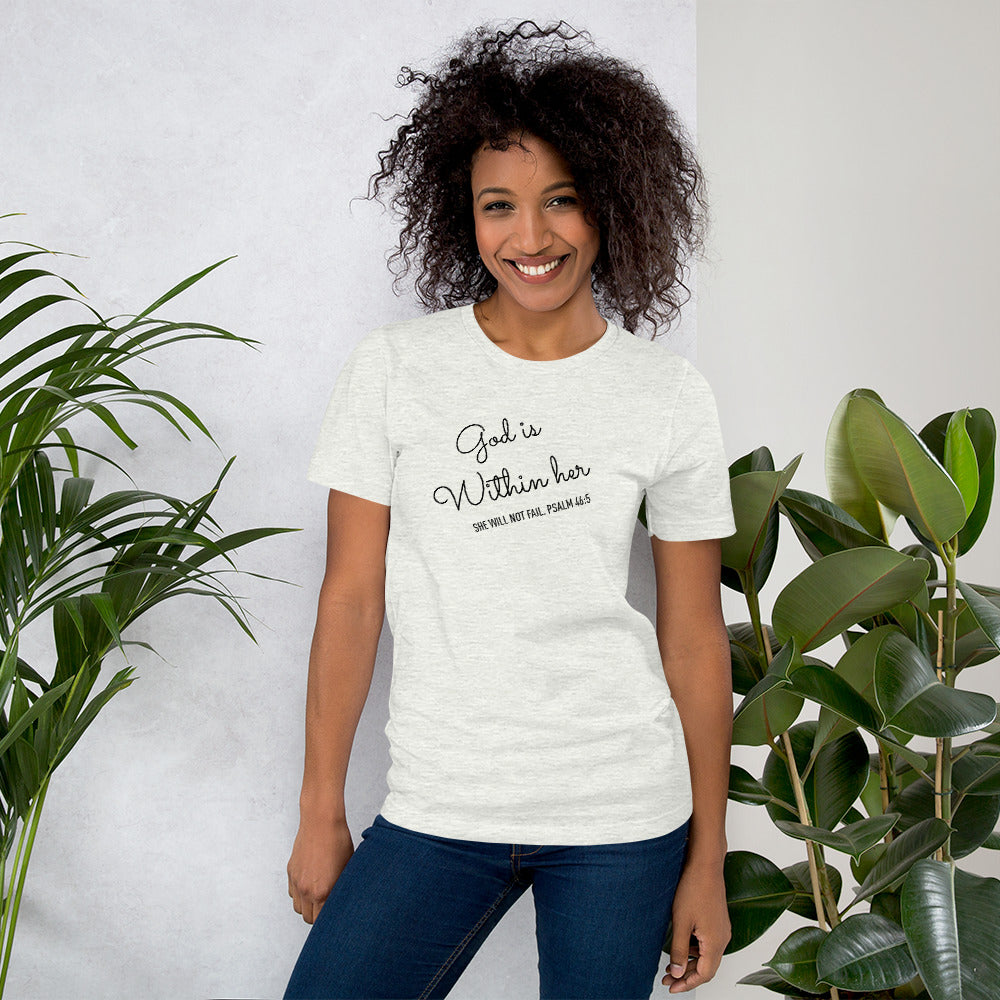 Psalm 46:5 Women's Short Sleeve T-Shirt
