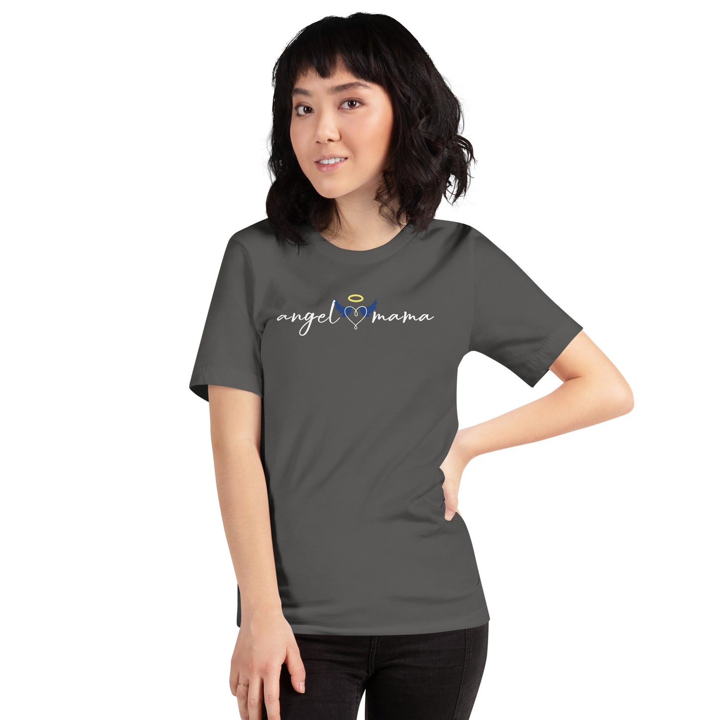 Angel Mama Wings Women's Short Sleeve T-Shirt