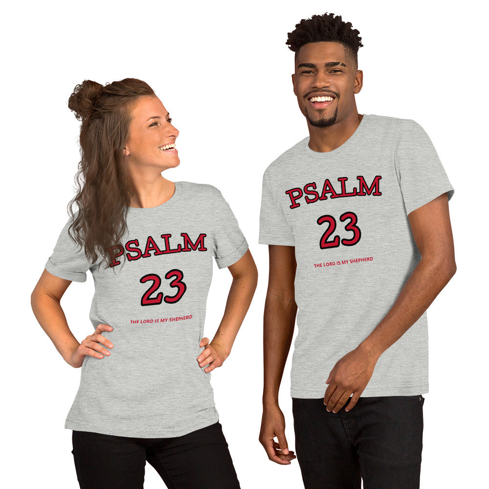 Psalm 23 Light Colors Short Sleeve T-Shirt