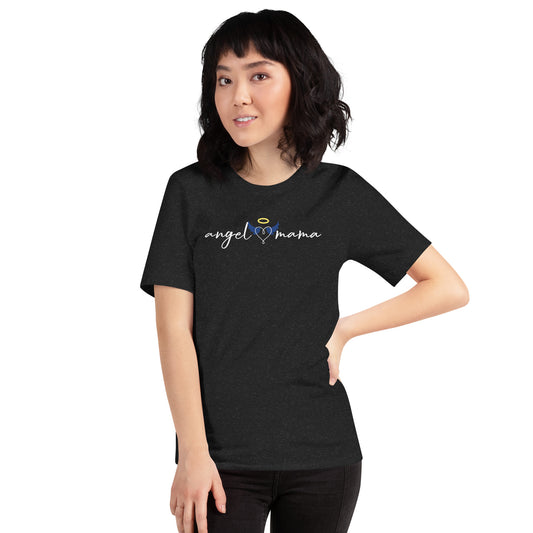 Angel Mama Wings Women's Short Sleeve T-Shirt