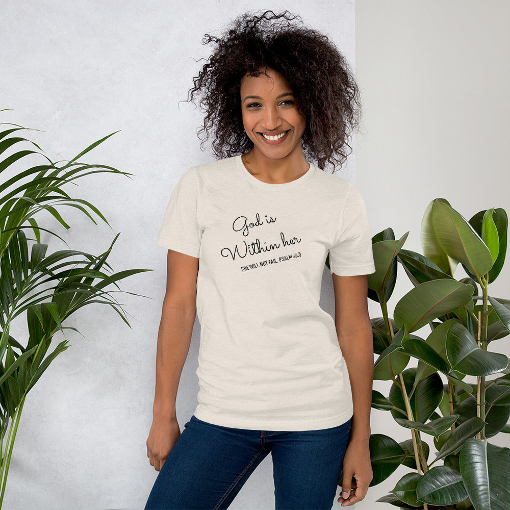 Psalm 46:5 Women's Short Sleeve T-Shirt