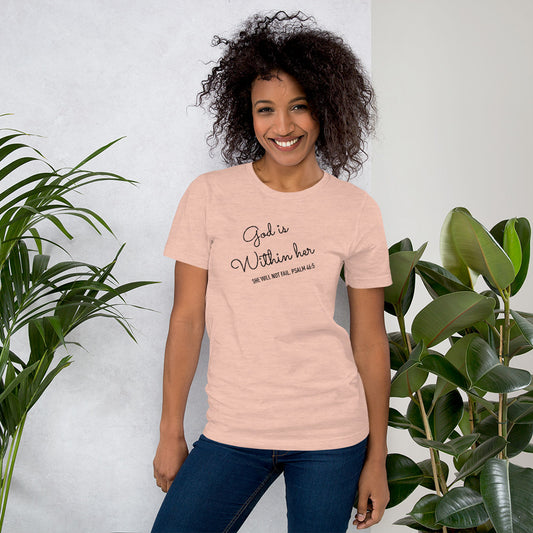 Psalm 46:5 Women's Short Sleeve T-Shirt