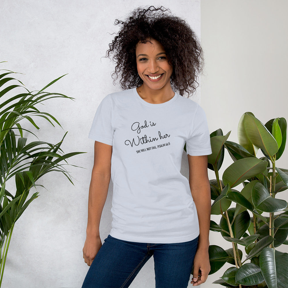 Psalm 46:5 Women's Short Sleeve T-Shirt