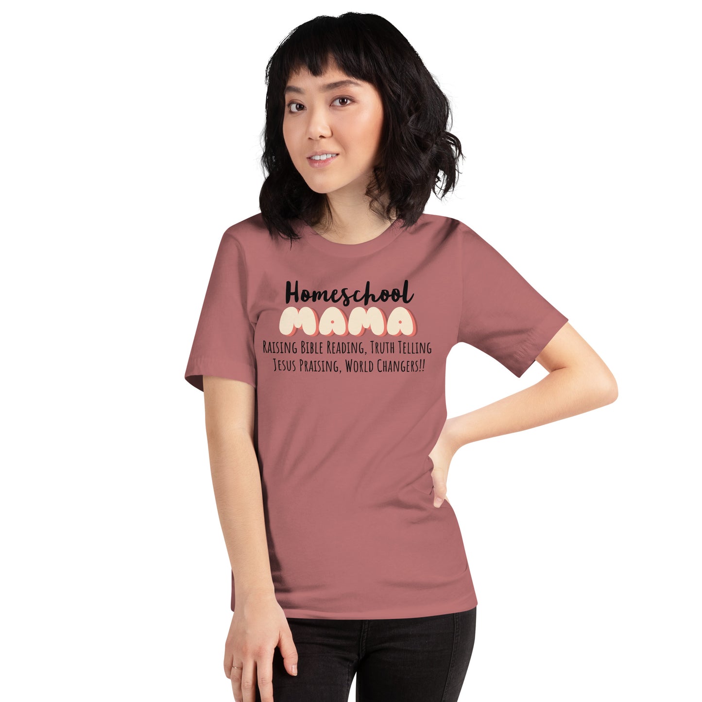 Homeschool Mama World Changers Short Sleeve T-Shirt