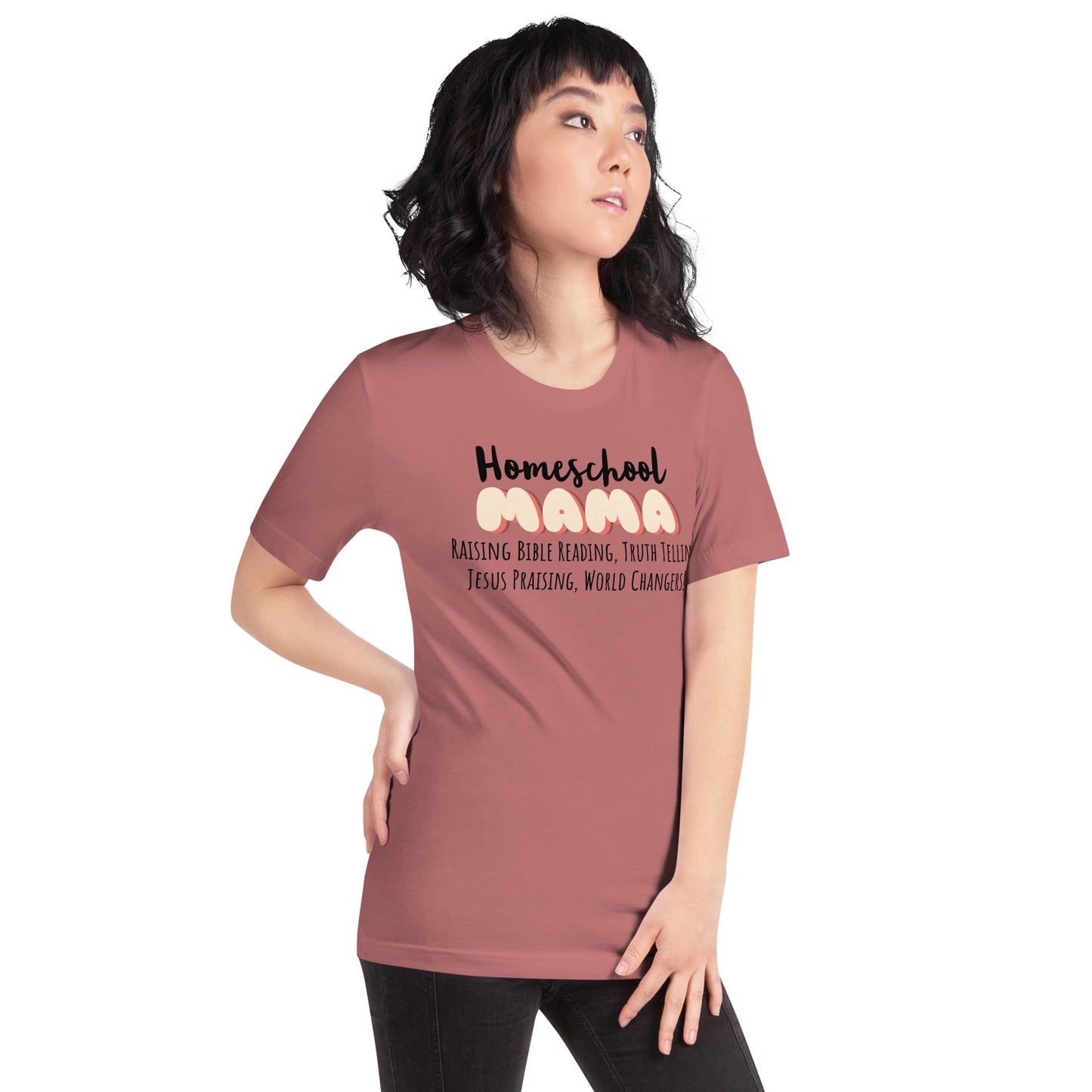 Homeschool Mama World Changers Short Sleeve T-Shirt