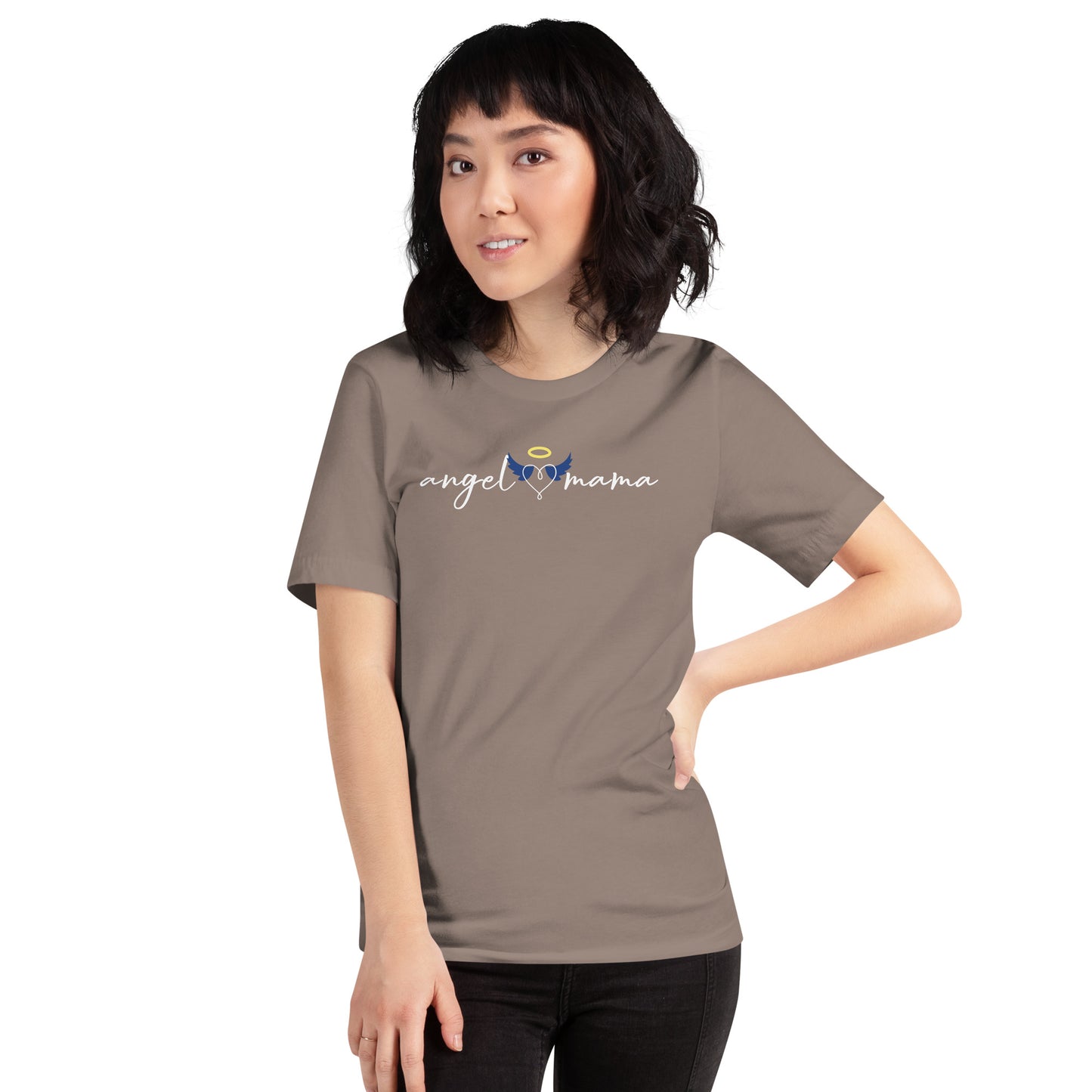 Angel Mama Wings Women's Short Sleeve T-Shirt