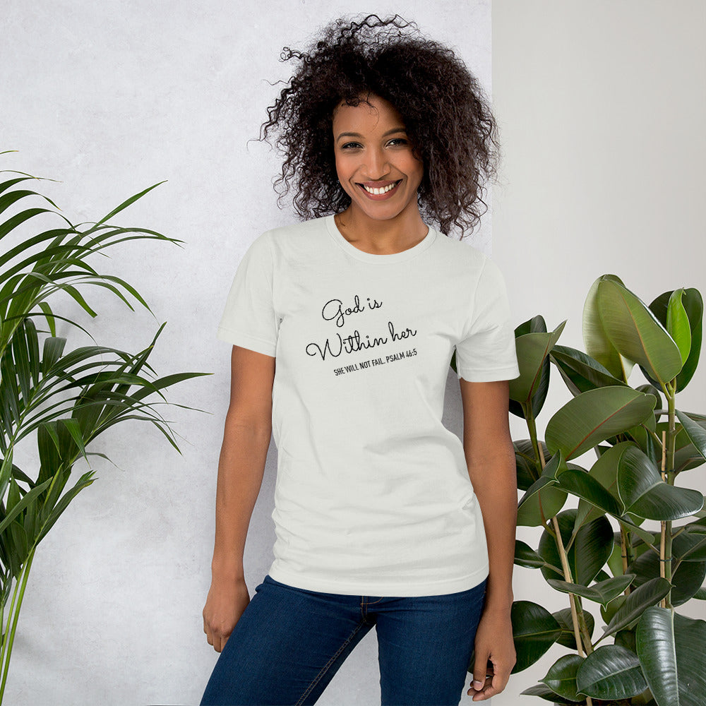 Psalm 46:5 Women's Short Sleeve T-Shirt
