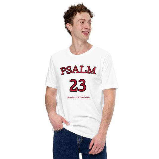 Psalm 23 Light Colors Short Sleeve T-Shirt