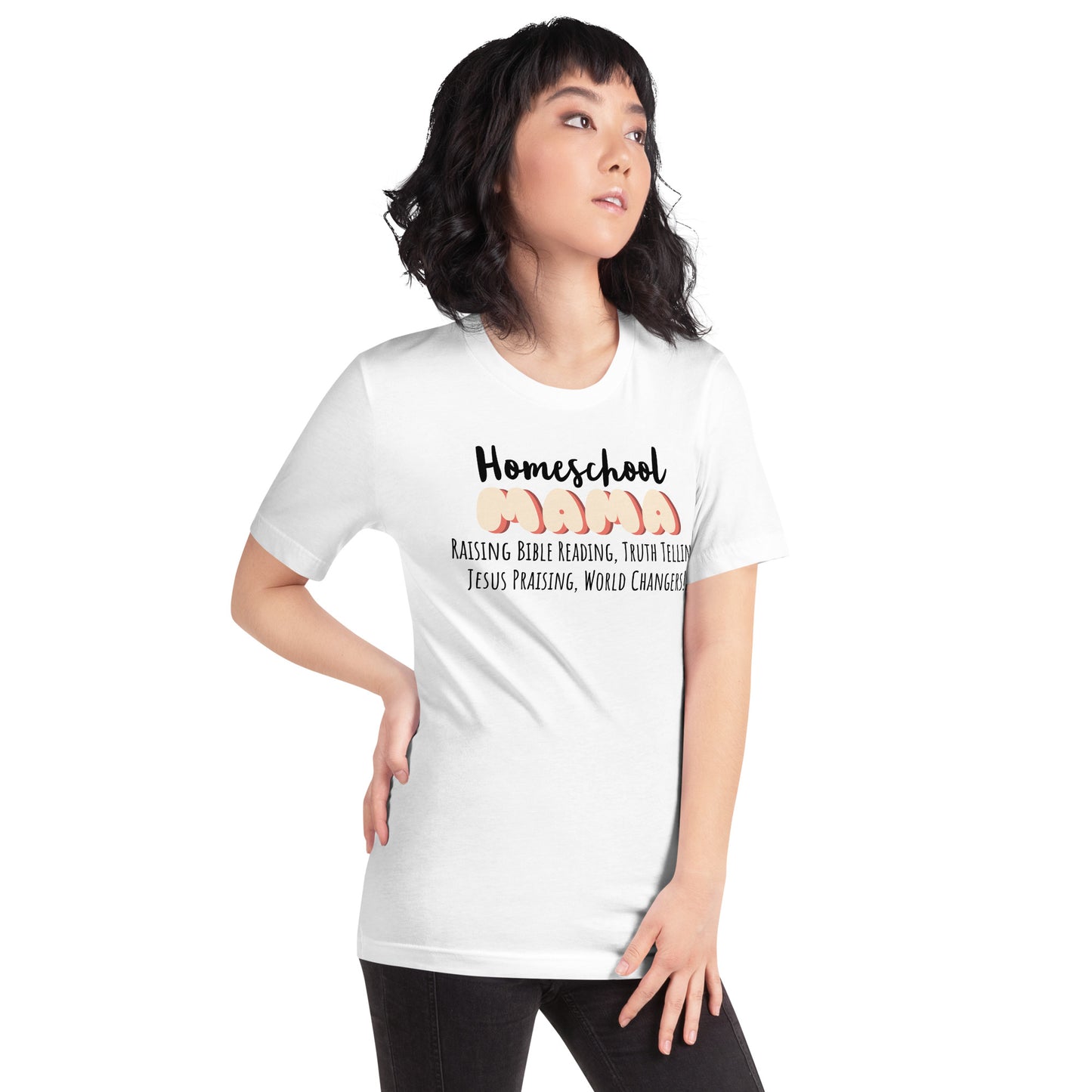 Homeschool Mama World Changers Short Sleeve T-Shirt