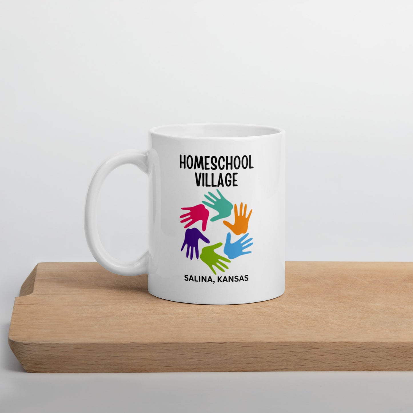 HSV White Glossy Mug