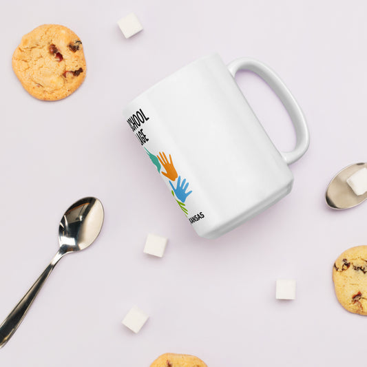 HSV White Glossy Mug