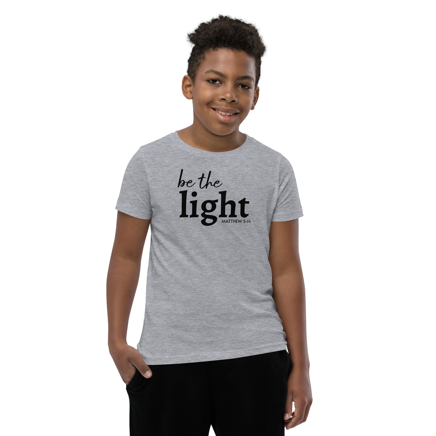 Be The Light Youth Short Sleeve T-Shirt