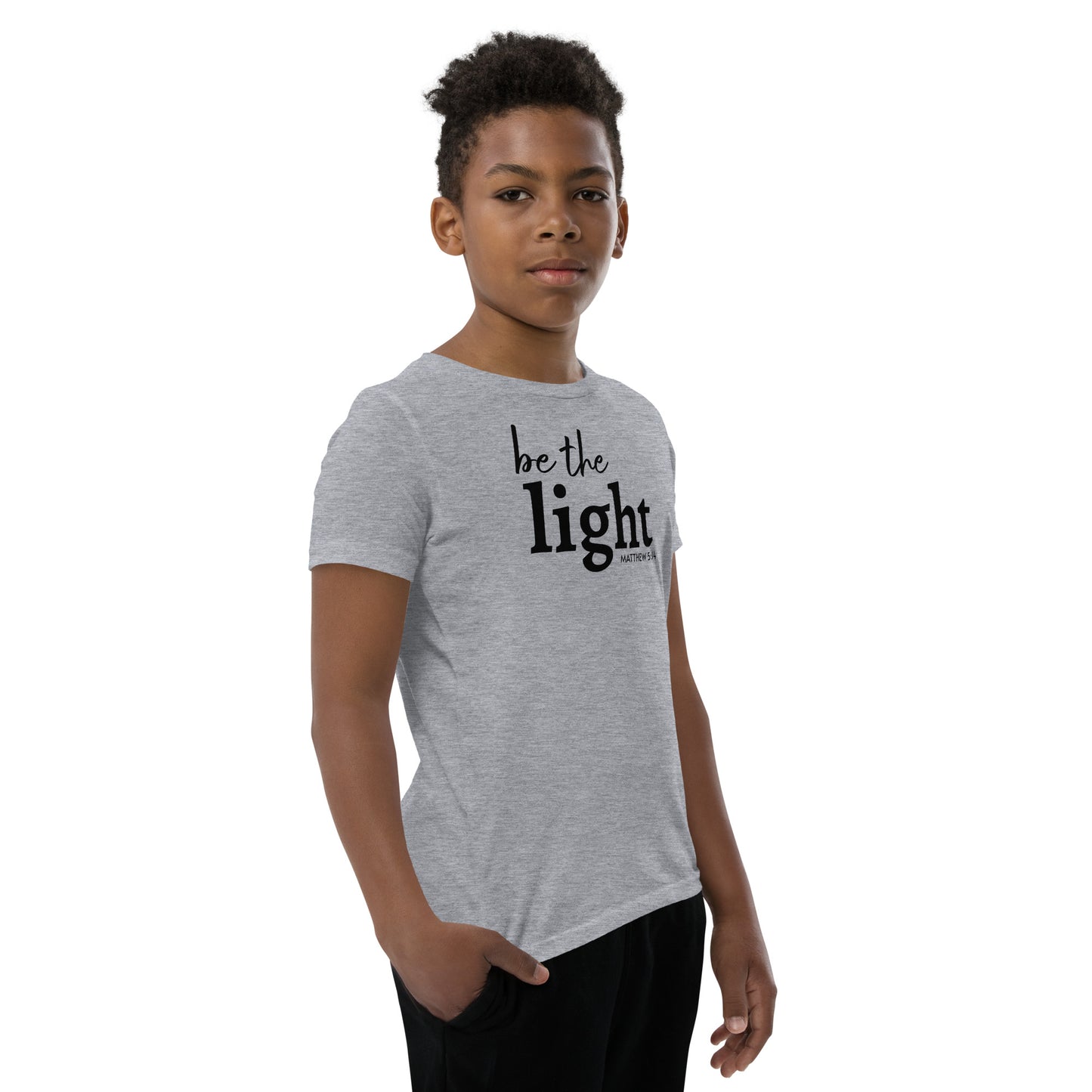 Be The Light Youth Short Sleeve T-Shirt
