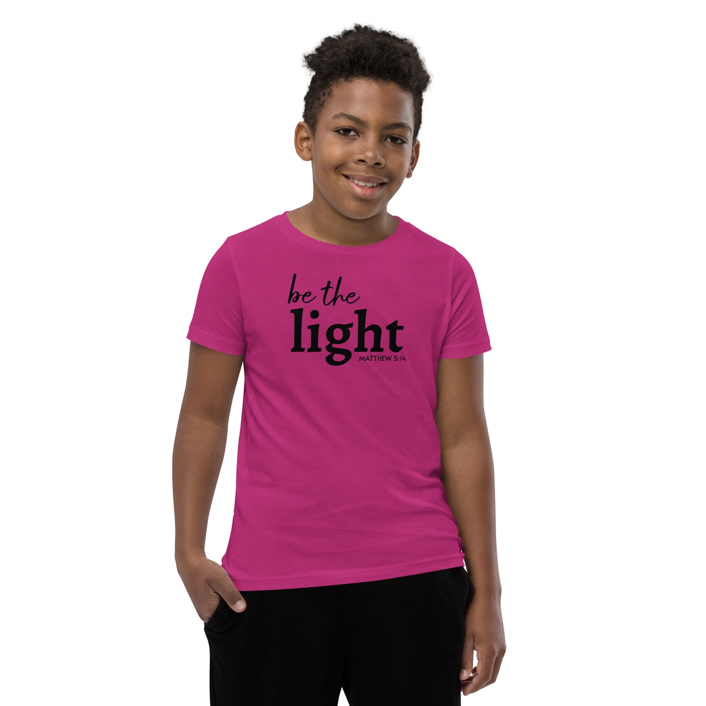 Be The Light Youth Short Sleeve T-Shirt