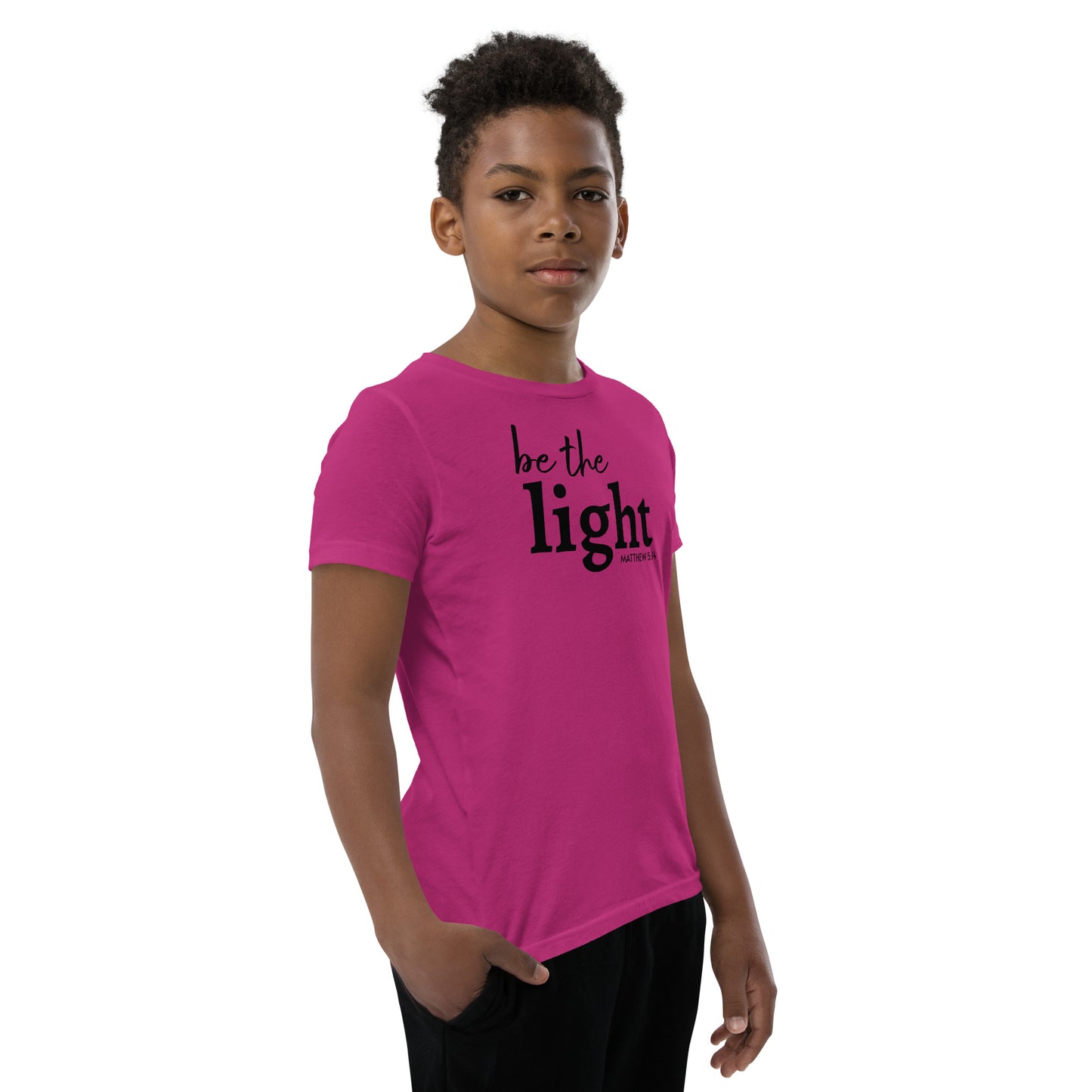 Be The Light Youth Short Sleeve T-Shirt