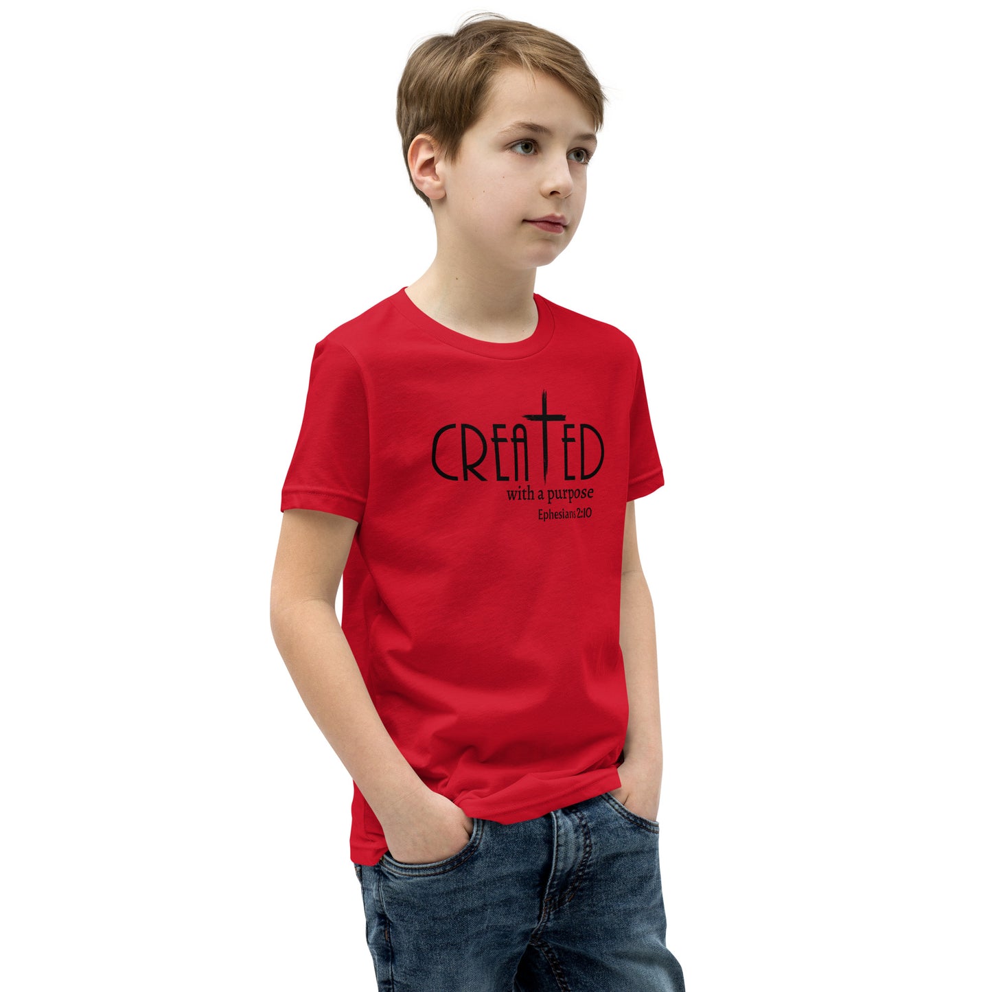 Created Youth Short Sleeve T-Shirt