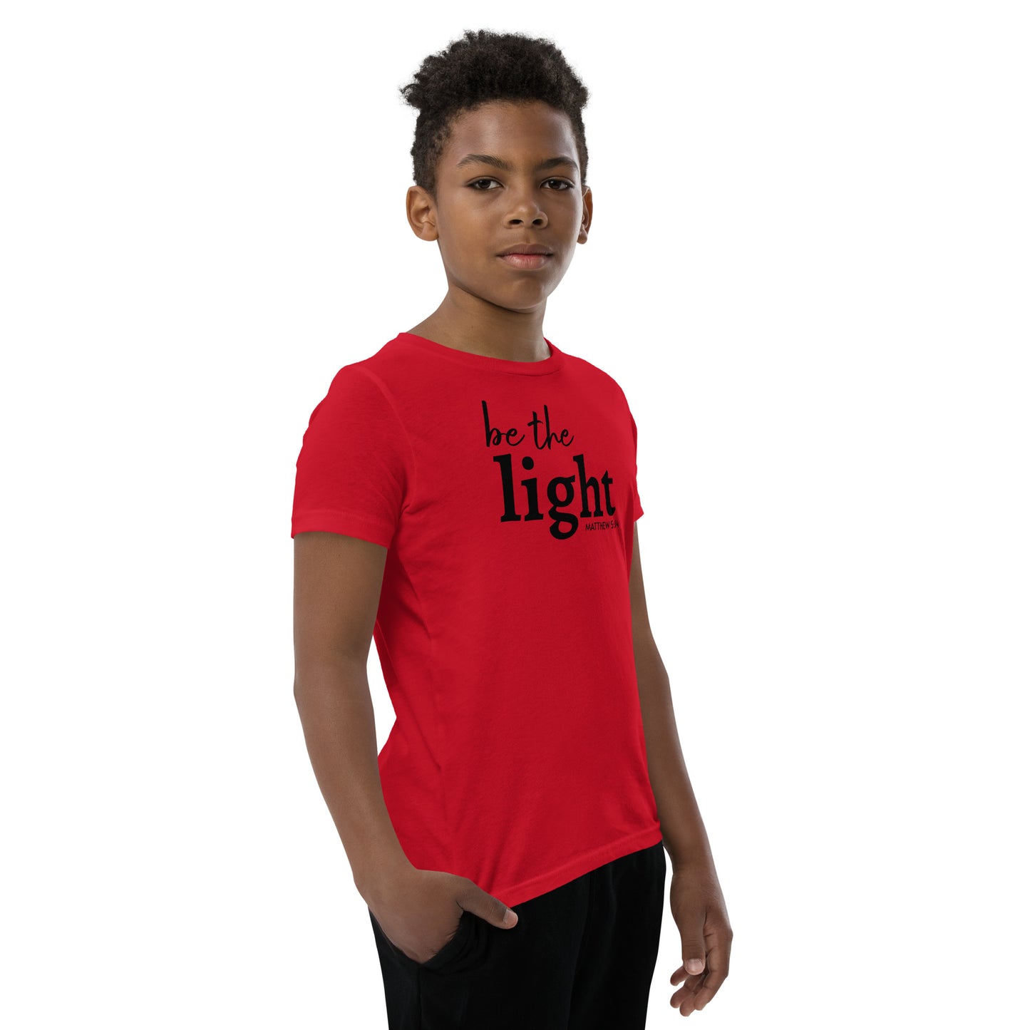 Be The Light Youth Short Sleeve T-Shirt