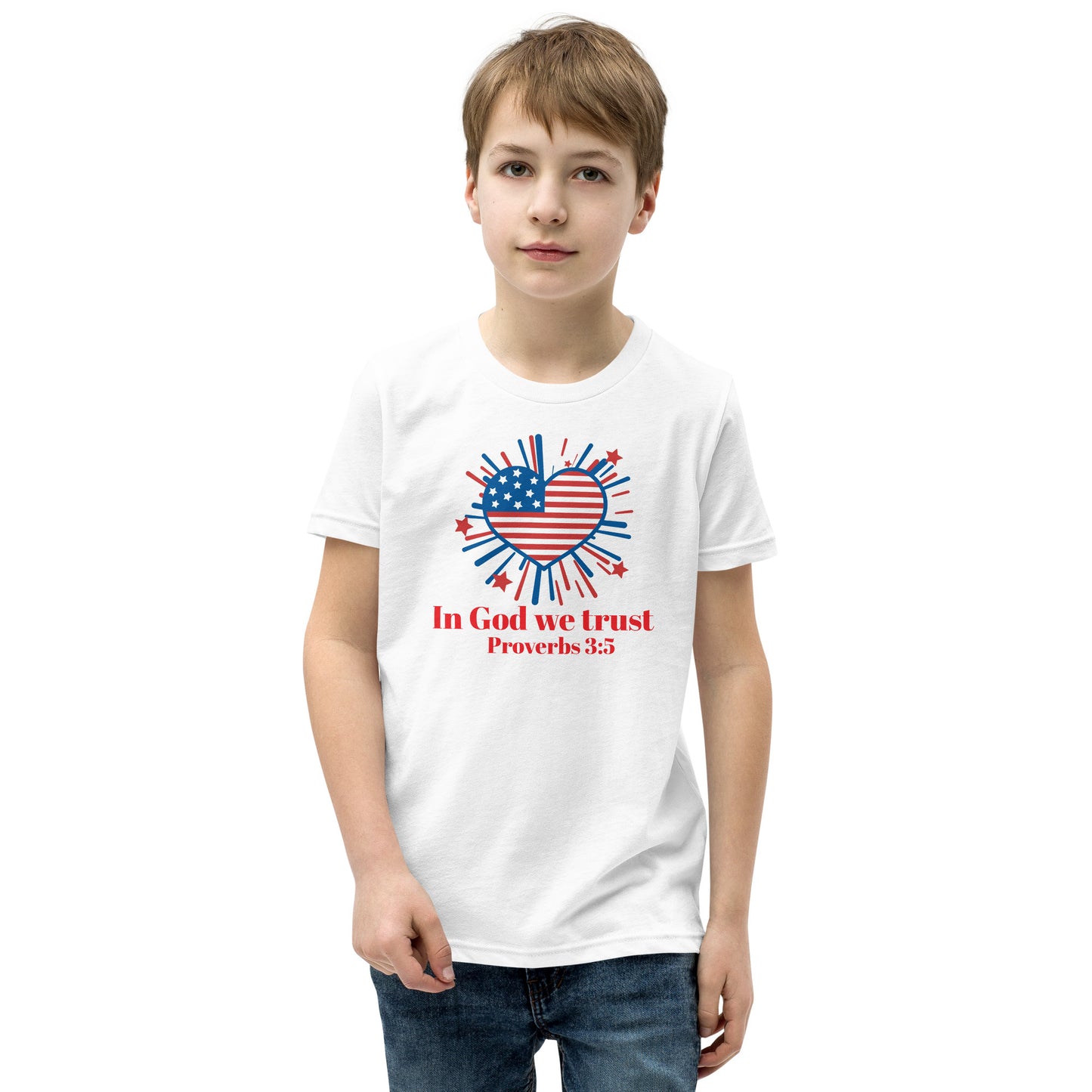 In God We Trust Youth Short Sleeve T-Shirt