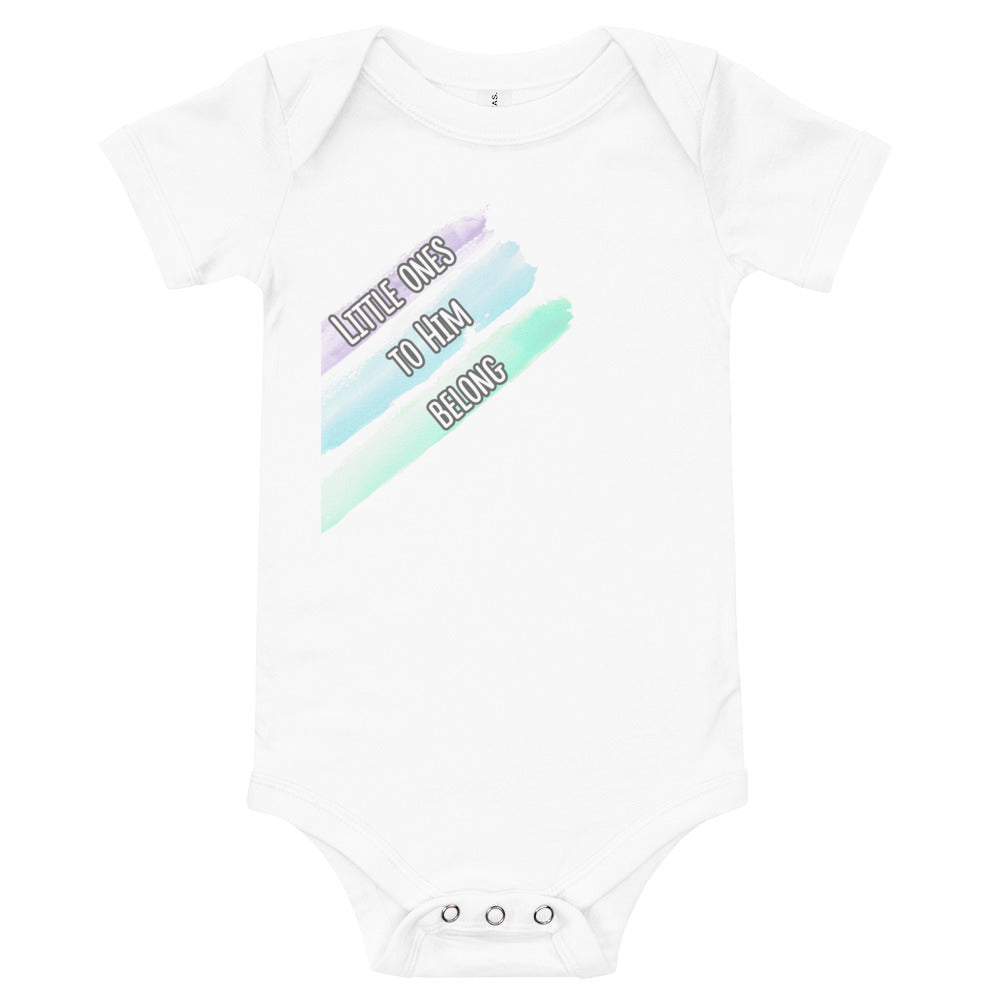 Little Ones Baby/Toddler Short Sleeve Onesie