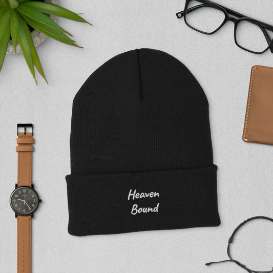 Heaven Bound Cuffed Beanie
