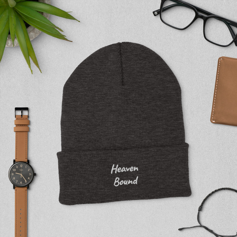 Heaven Bound Cuffed Beanie