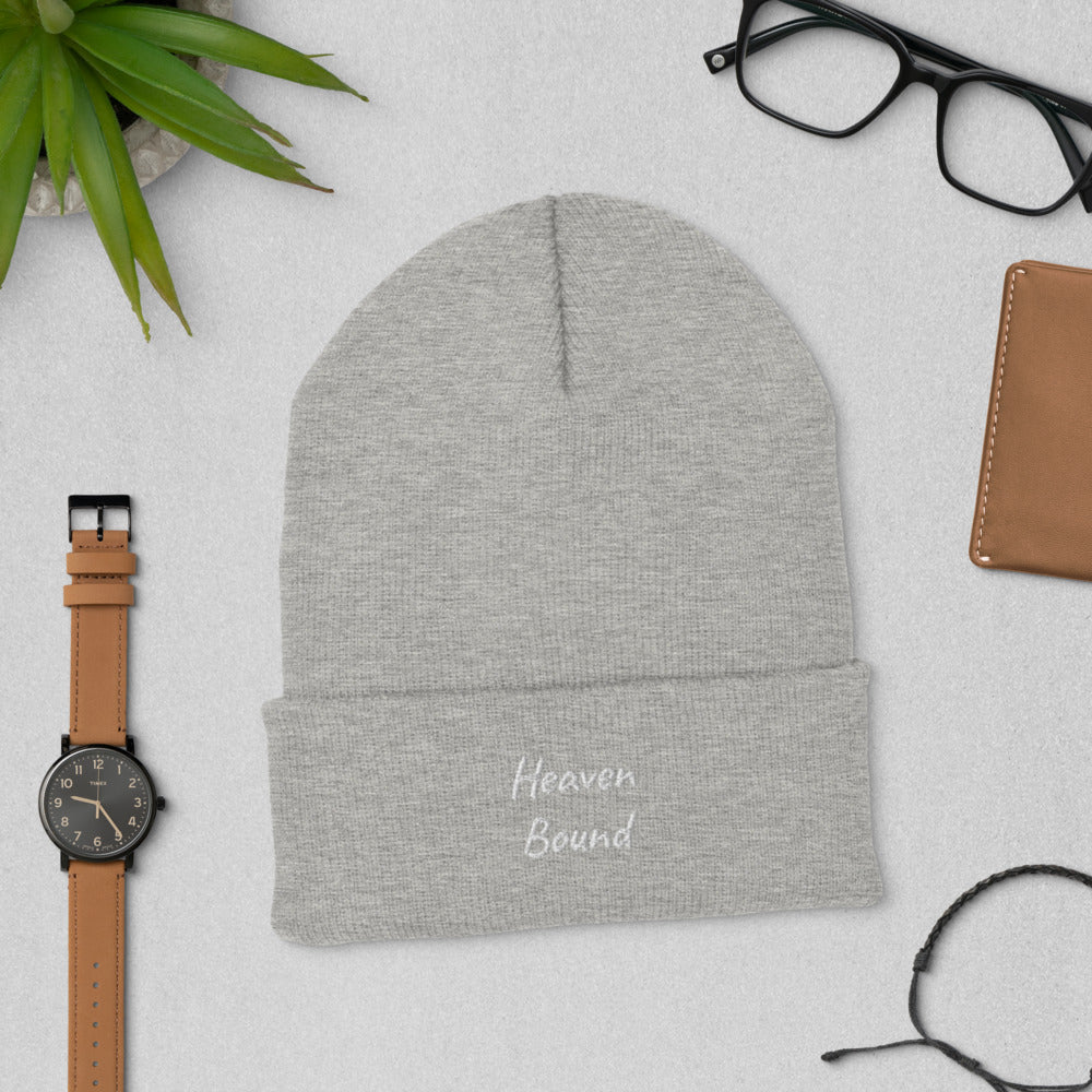 Heaven Bound Cuffed Beanie