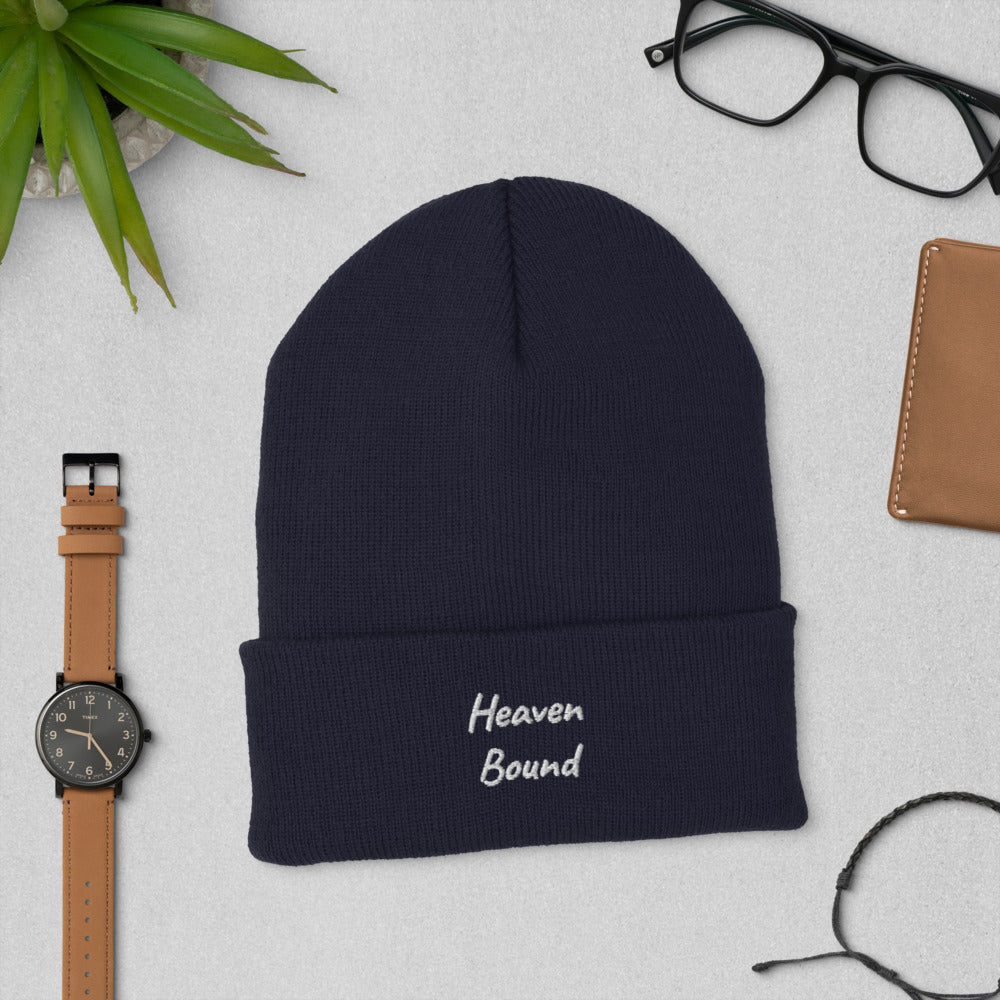 Heaven Bound Cuffed Beanie