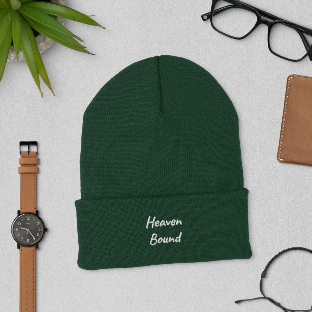 Heaven Bound Cuffed Beanie