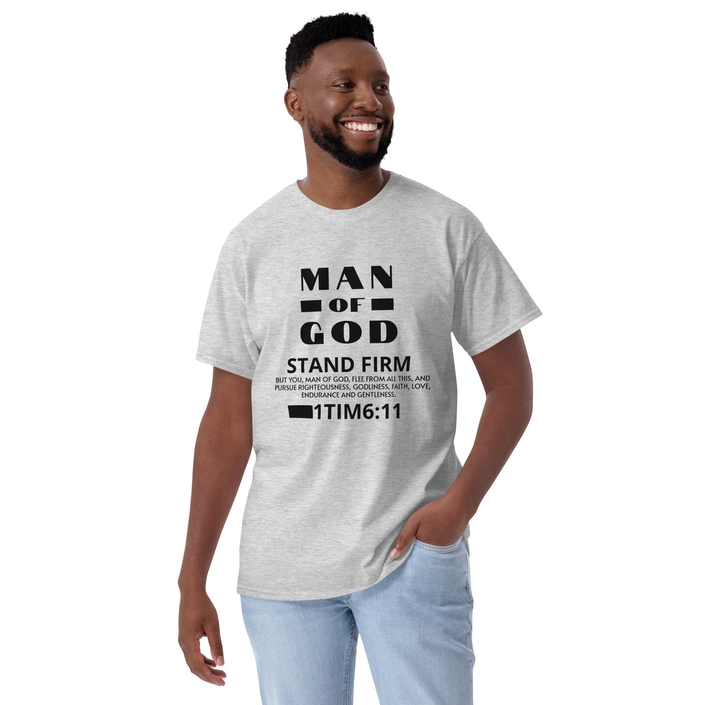 Man Of God Short Sleeve Men's T-Shirt