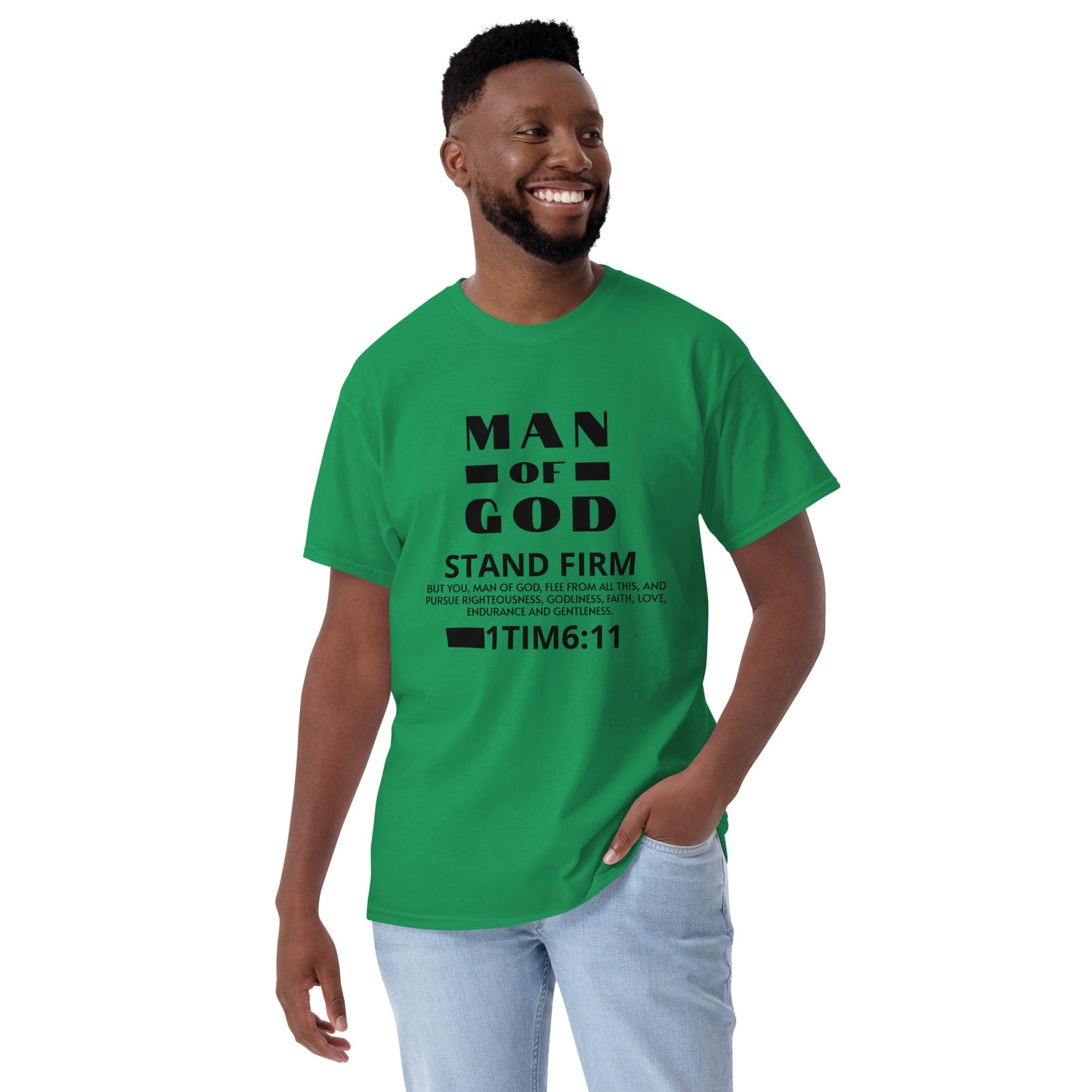 Man Of God Short Sleeve Men's T-Shirt