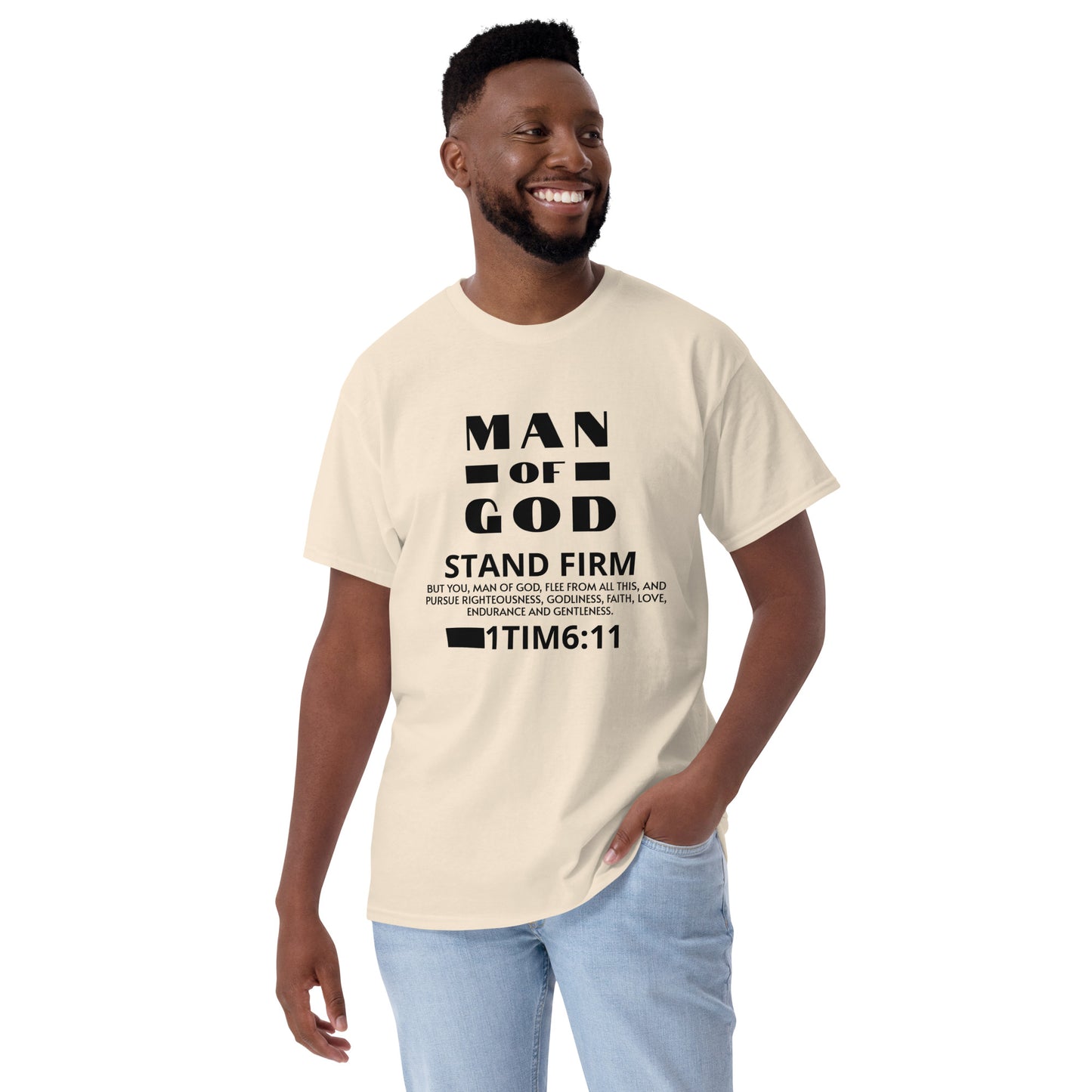 Man Of God Short Sleeve Men's T-Shirt