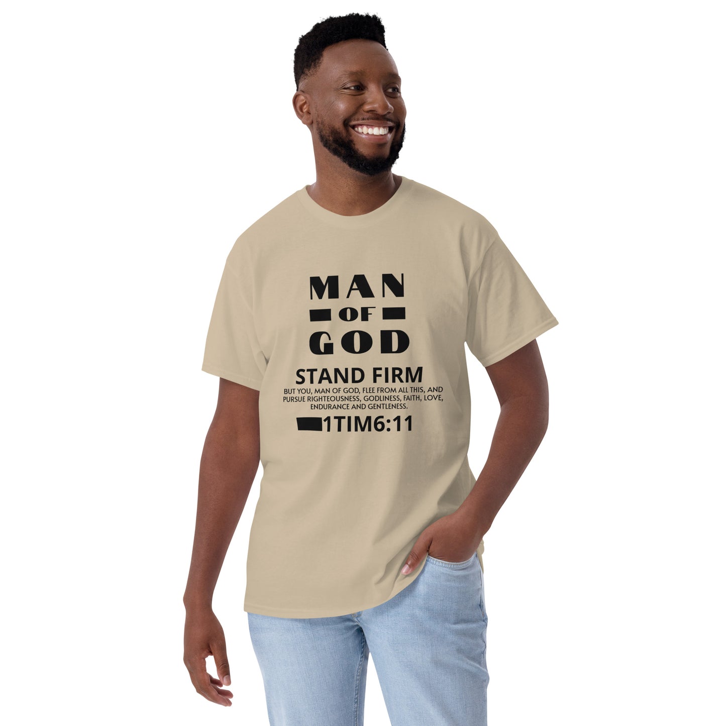 Man Of God Short Sleeve Men's T-Shirt