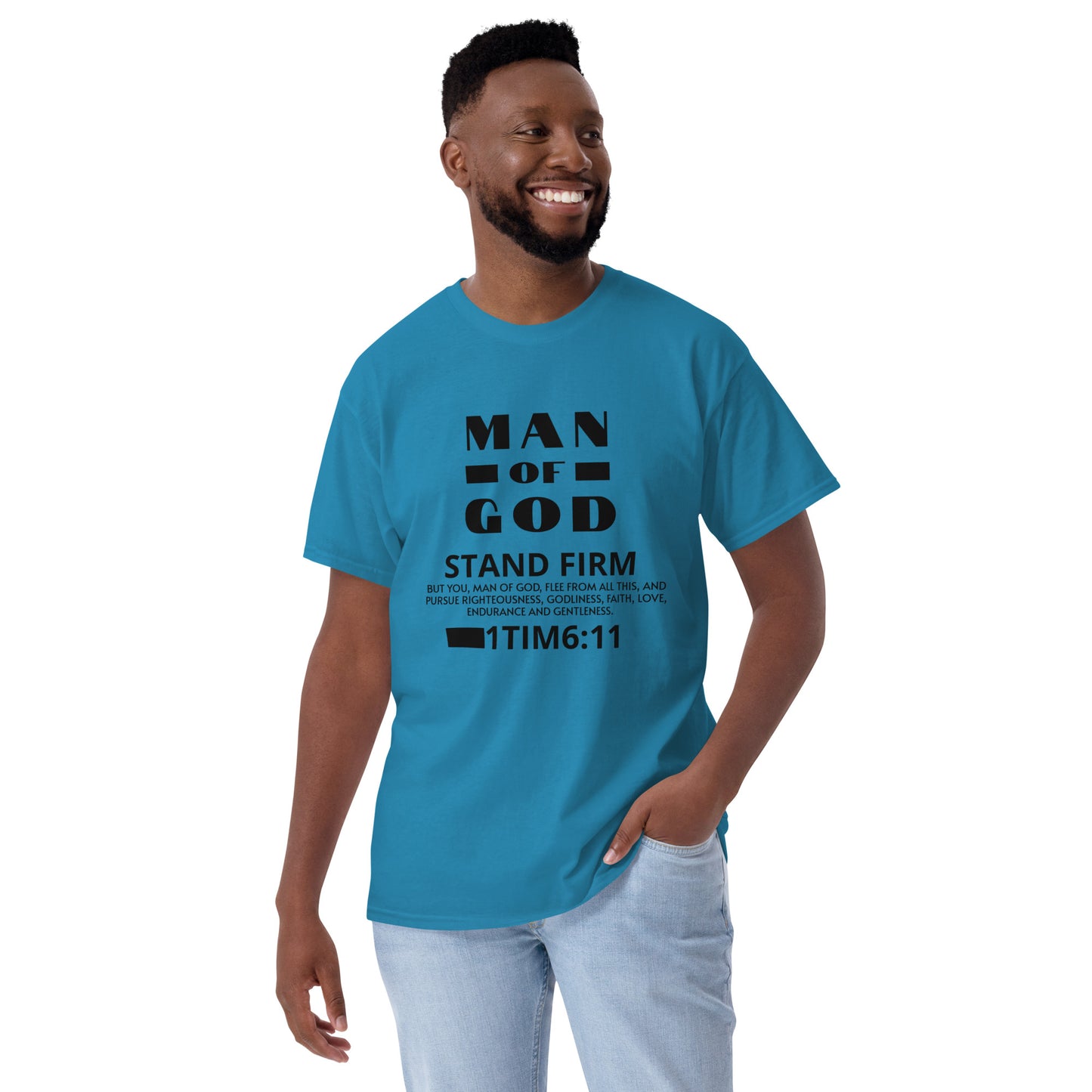 Man Of God Short Sleeve Men's T-Shirt