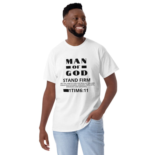 Man Of God Short Sleeve Men's T-Shirt