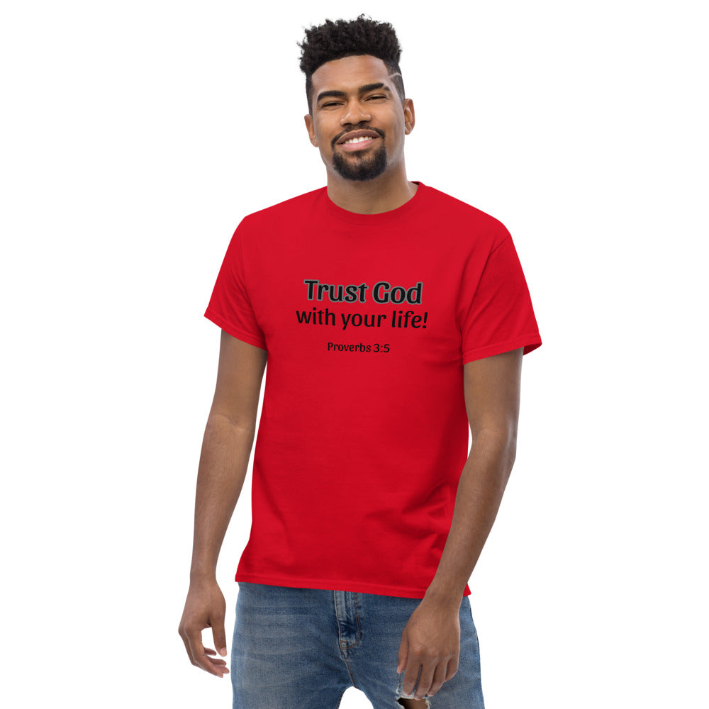 Trust God Men's Heavyweight T-Shirt