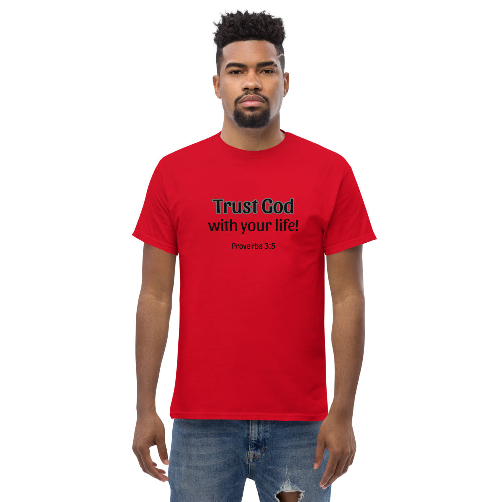 Trust God Men's Heavyweight T-Shirt