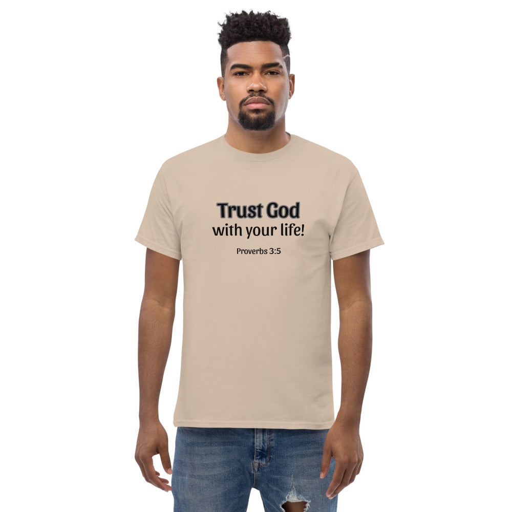 Trust God Men's Heavyweight T-Shirt