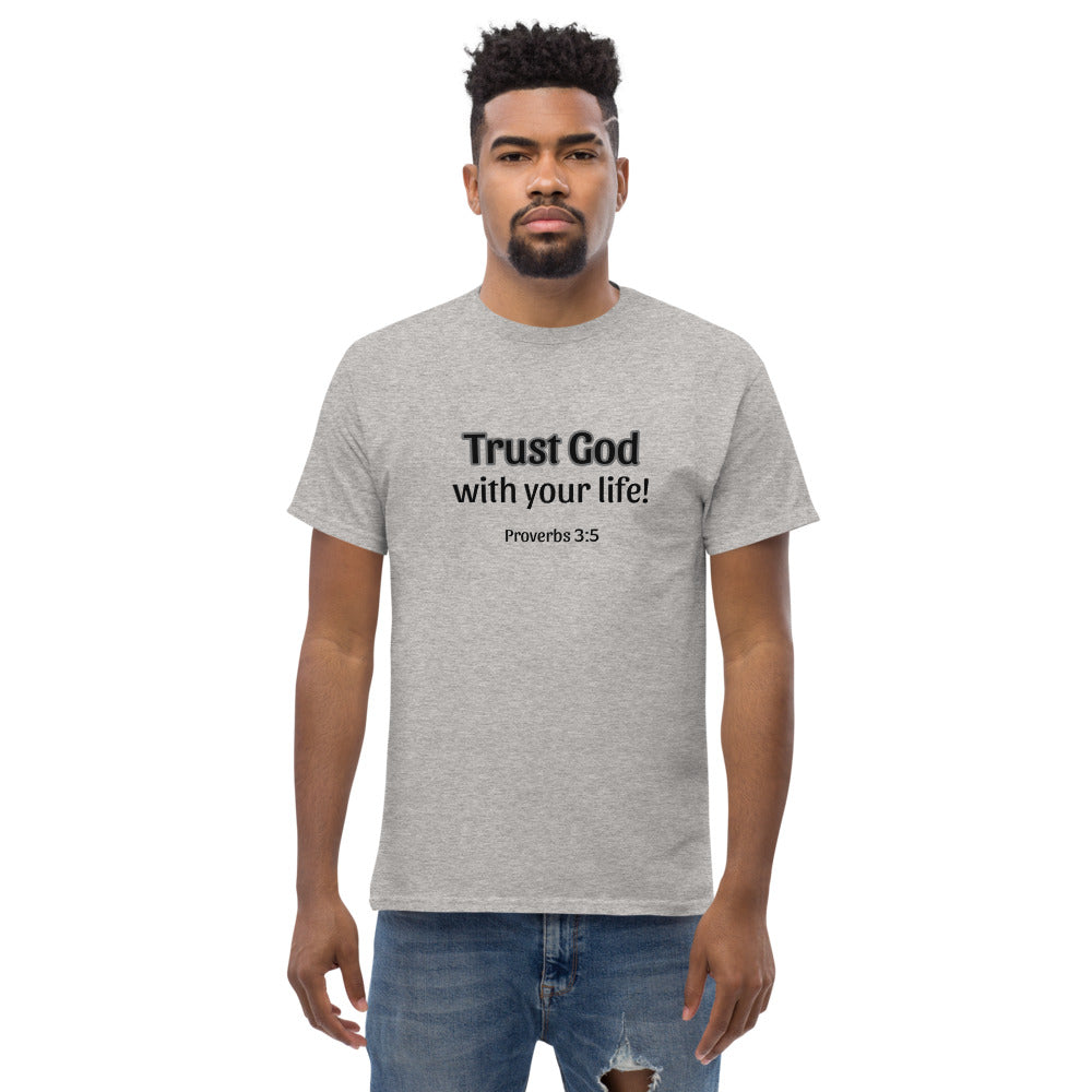 Trust God Men's Heavyweight T-Shirt