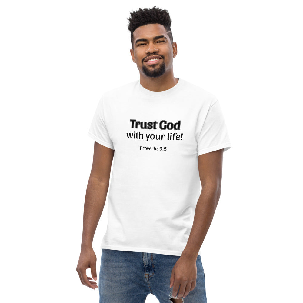 Trust God Men's Heavyweight T-Shirt