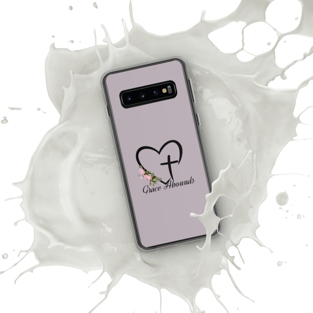Grace Abounds Logo Samsung Case