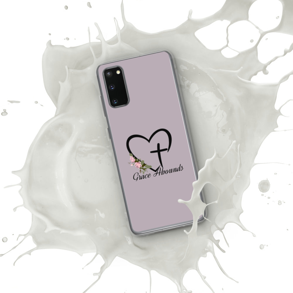 Grace Abounds Logo Samsung Case