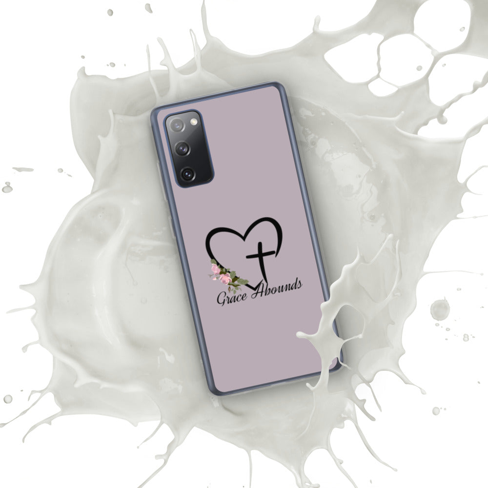 Grace Abounds Logo Samsung Case