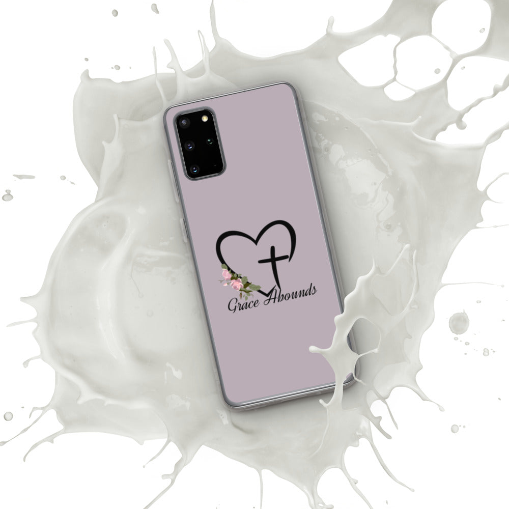 Grace Abounds Logo Samsung Case